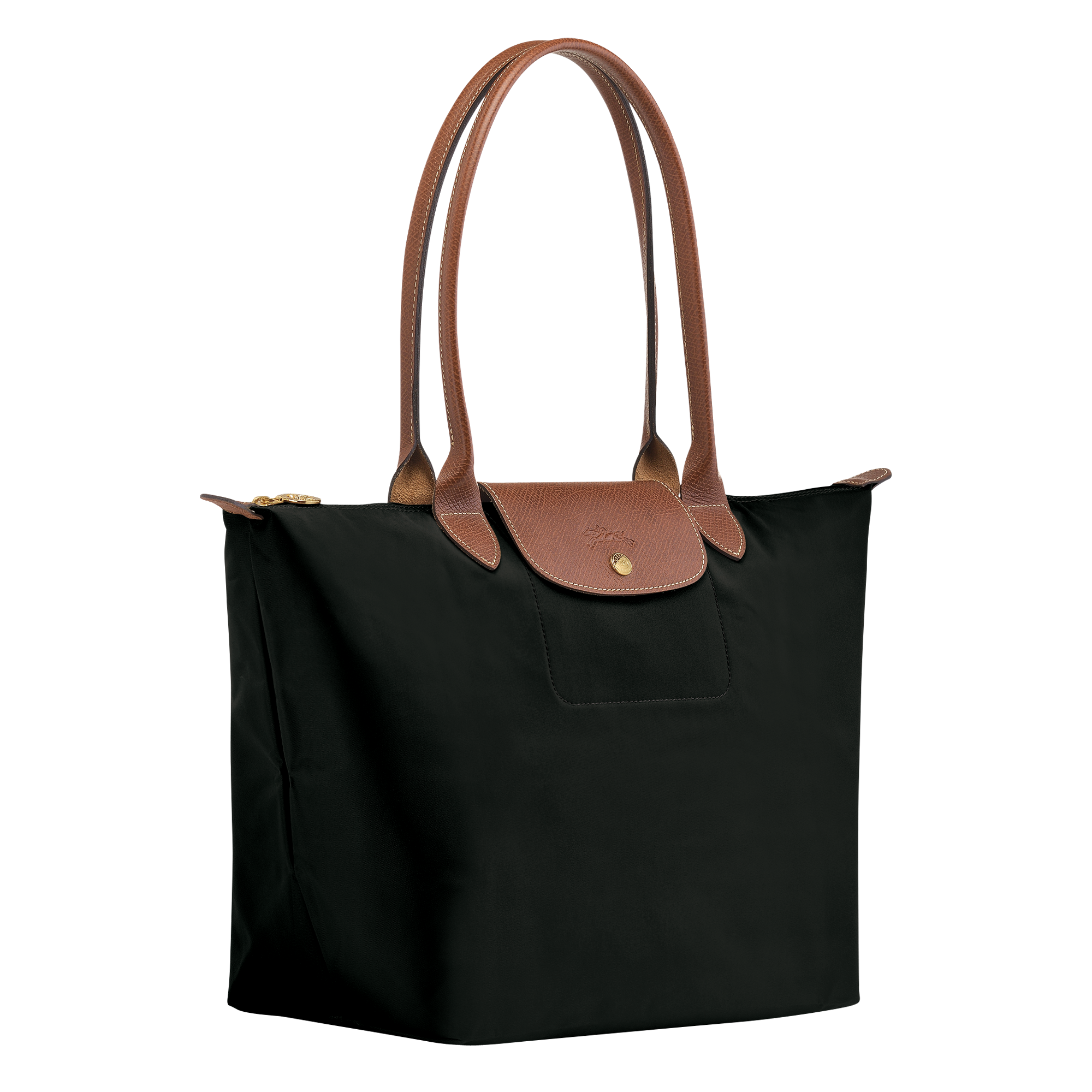 brown longchamp bag