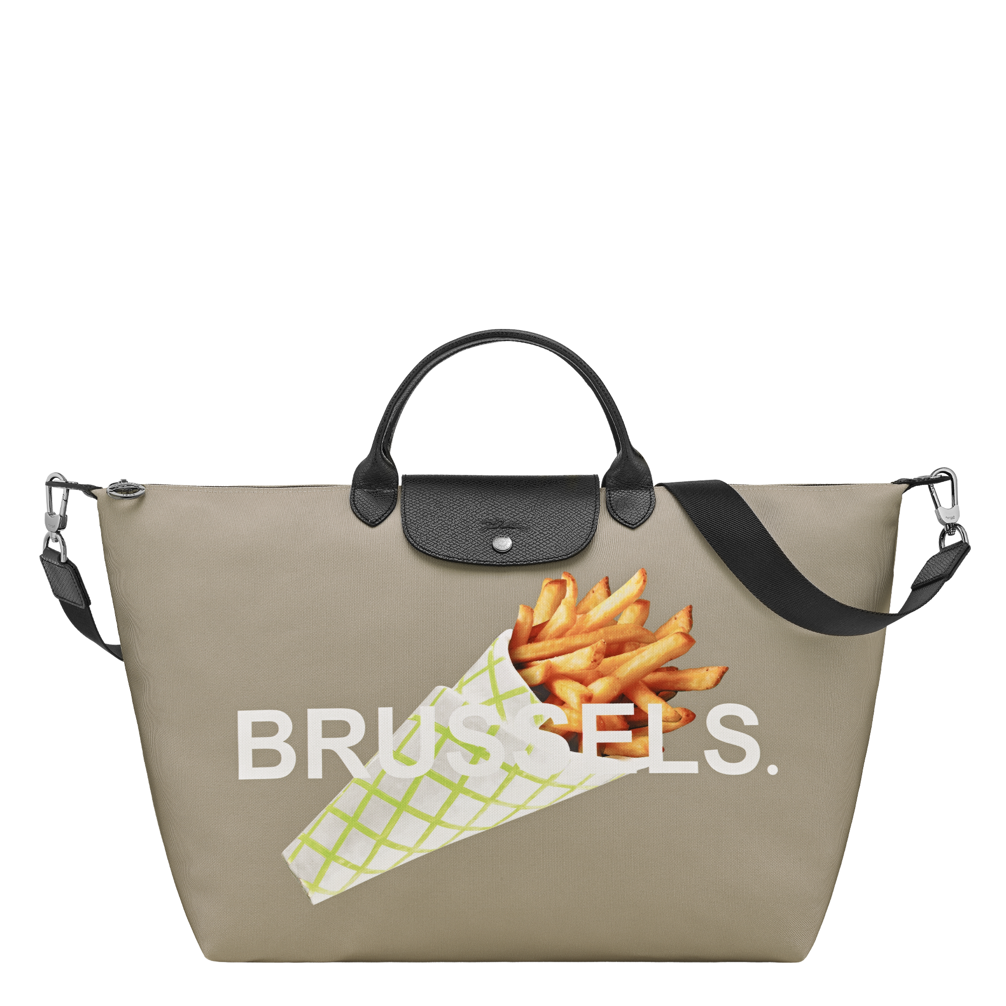 Le Pliage Du Monde Travel bag L, Grijs