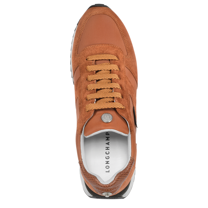 Le Pliage Green Sneakers , Cognac - Leather  - View 4 of  6