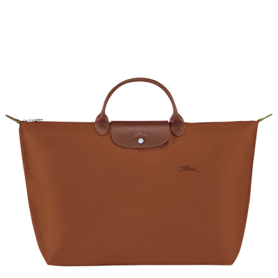 Longchamp leather travel bag clearance