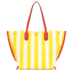 Roseau Essential Bolso shopper L, Amarillo/Blanco