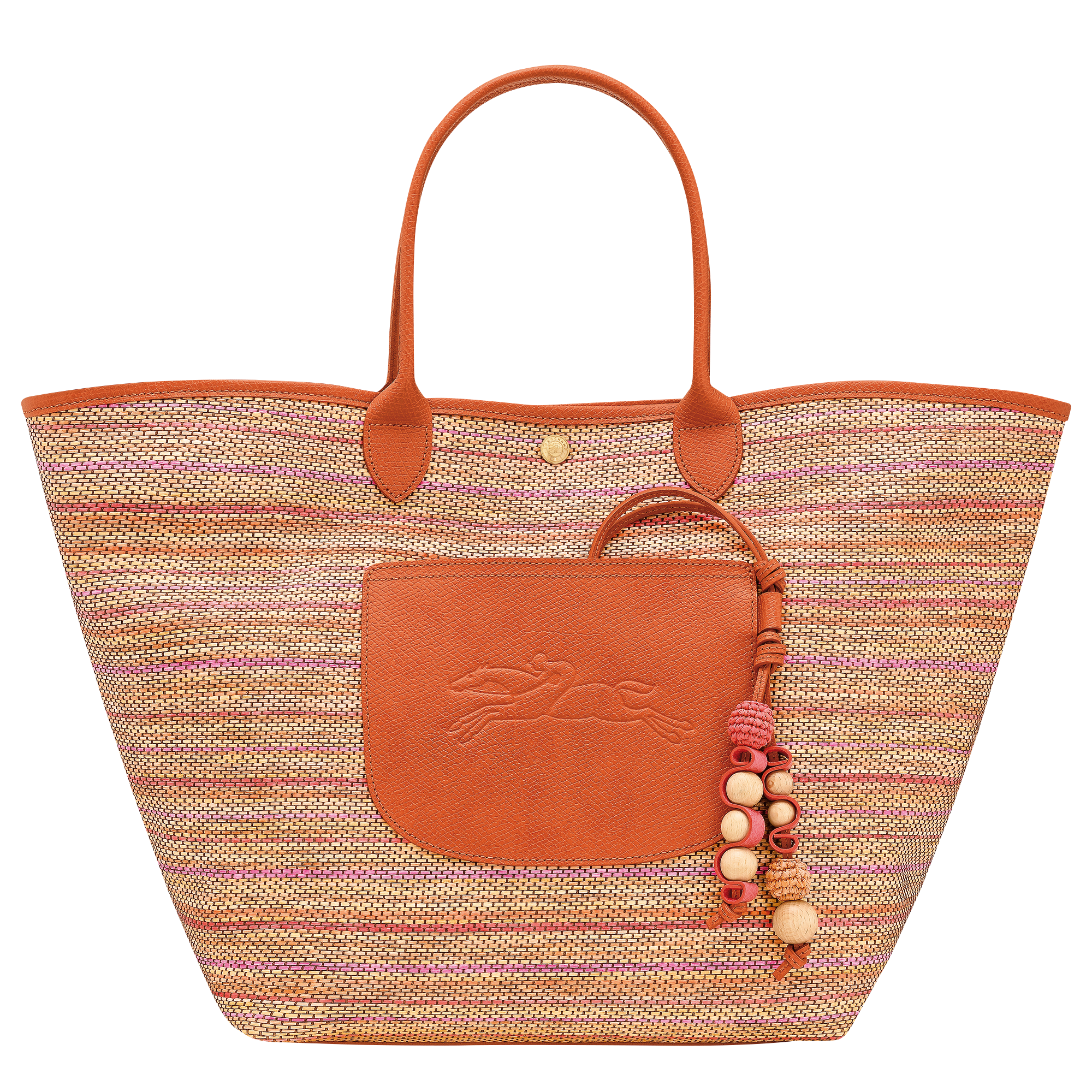 Le Pliage Collection Borsa a cesta L,  Arcobaleno