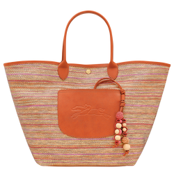 Saco de vime L Le Pliage Collection , Lona - Arco-&iacute;ris