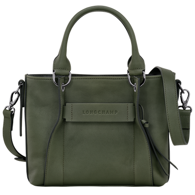 Longchamp 3D Handtasche S, Khaki
