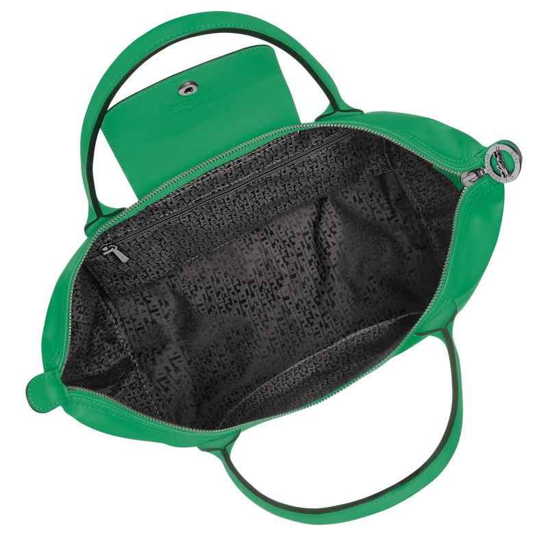 Shopper M Le Pliage Xtra Leder - Grün | Longchamp DE