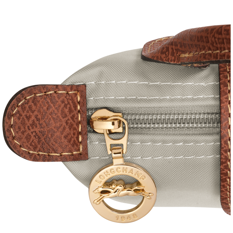 Le Pliage Original Bolso peque&ntilde;o con asa , Lona reciclada - Gris Piedra  - Vista 6 de 6