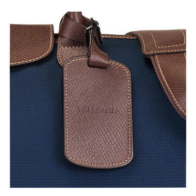 Reisetasche M Boxford Recyceltes Canvas - Blau | Longchamp DE