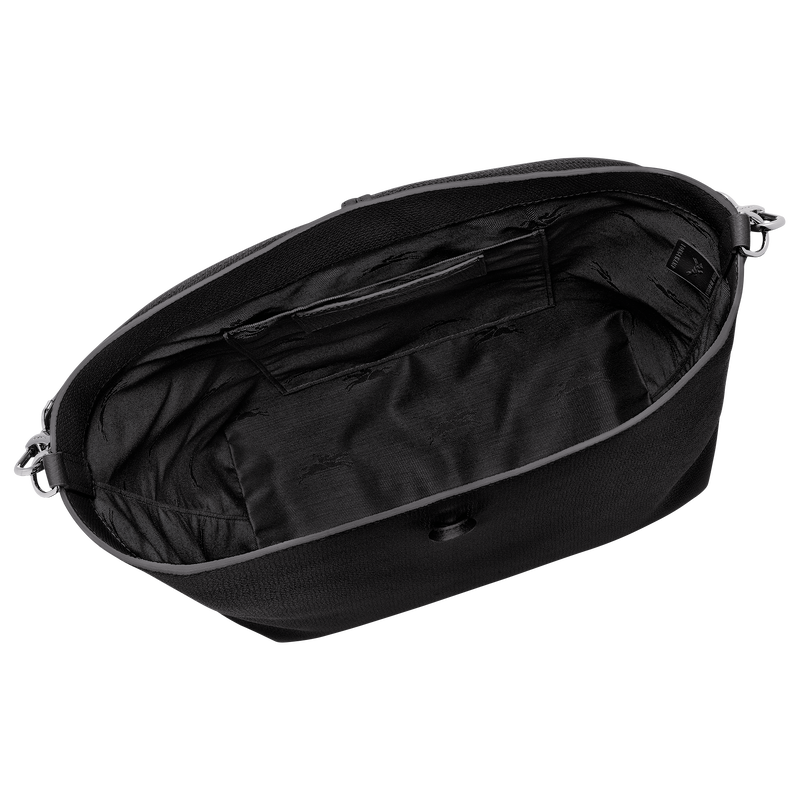 Le Roseau M Hobo bag , Black - Leather  - View 5 of 6