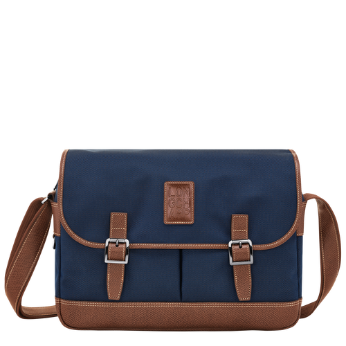 Boxford L Crossbody bag , Blue - Recycled canvas - View 1 of  4