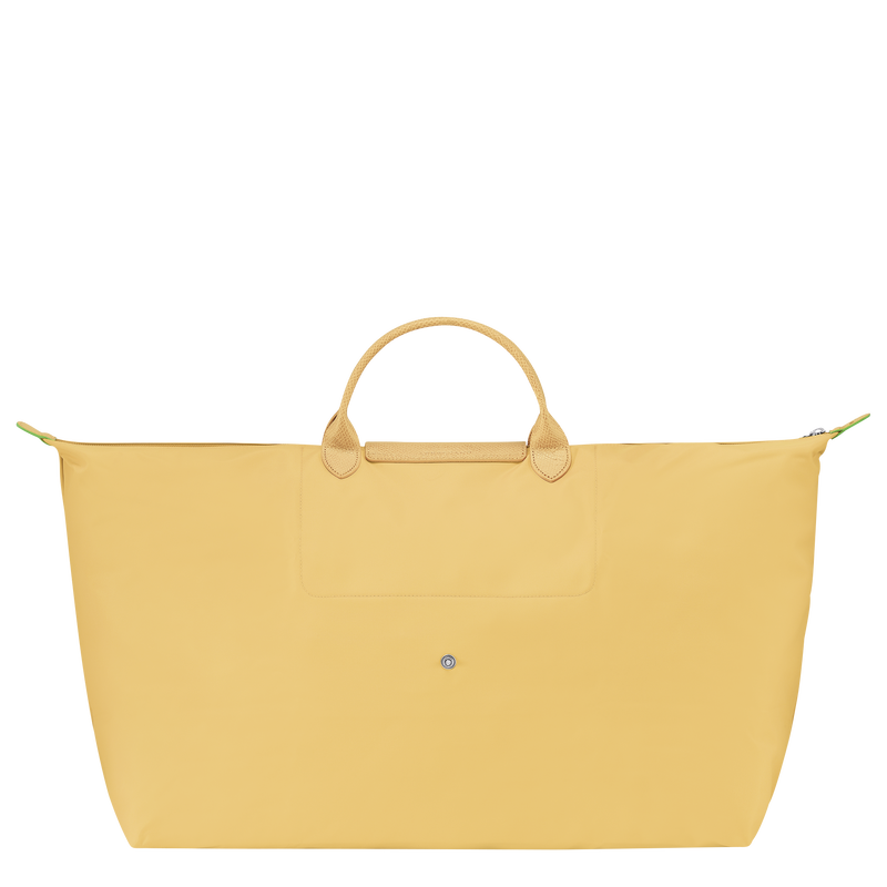 Le Pliage Green M Travel bag , Wheat - Recycled canvas  - View 3 of 5