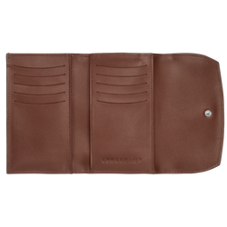 Roseau Wallet , Mahogany - Leather