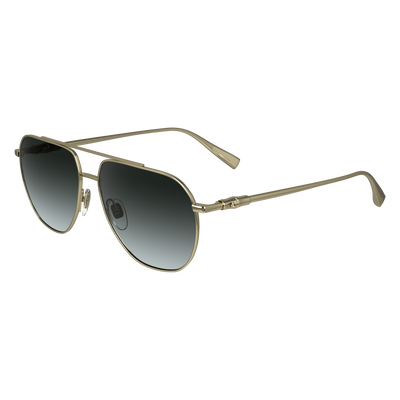 Sunglasses Gold Smoke - OTHER | Longchamp US