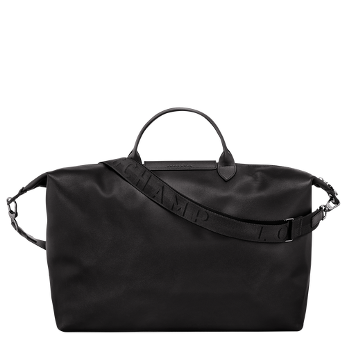 Reisetasche S Le Pliage Xtra , Leder - Schwarz - Ansicht 4 von 6