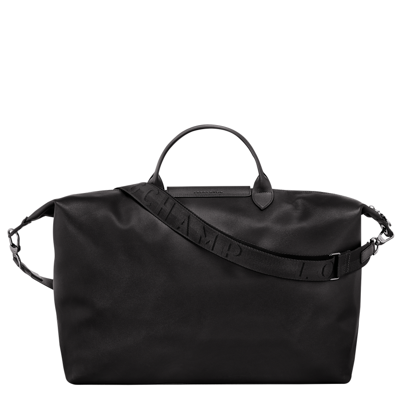 Sac de voyage S Le Pliage Xtra , Cuir - Noir  - Vue 4 de 6