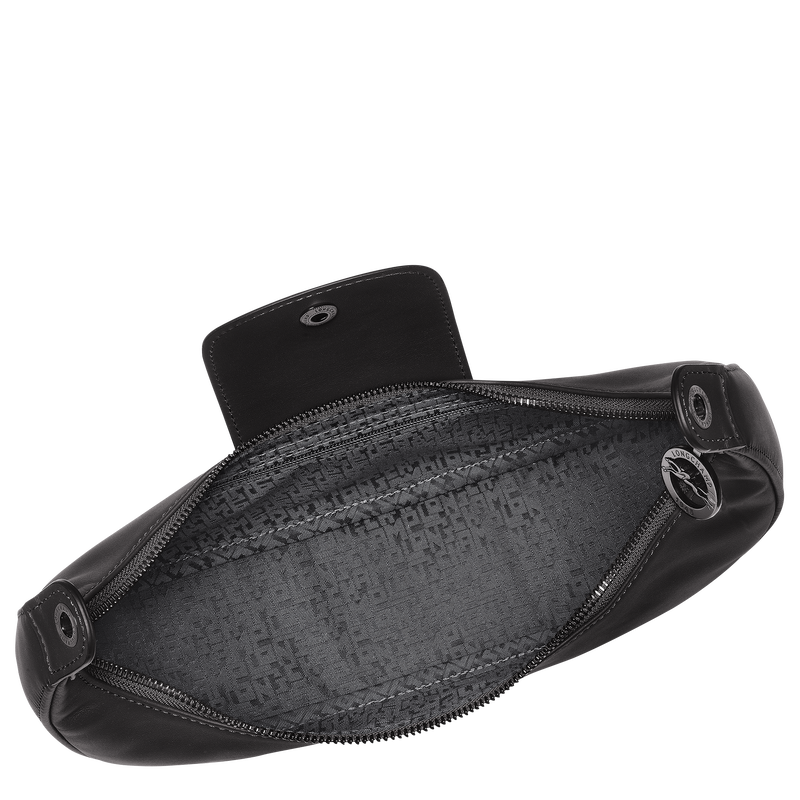 Le Pliage Xtra S Shoulder bag , Black - Leather  - View 5 of  6