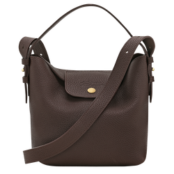 Le Cadence S Bucket bag , Mocha - Leather