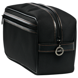 Boxford Toiletry case , Black - Recycled canvas