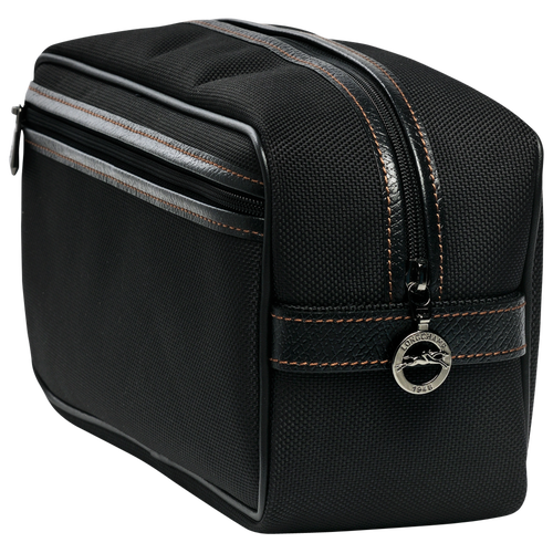 Boxford Toiletry case , Black - Recycled canvas - View 2 of 3