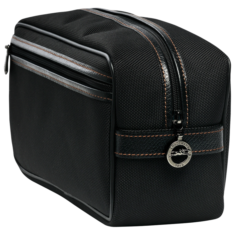 Boxford Toiletry case , Black - Recycled canvas  - View 2 of 3