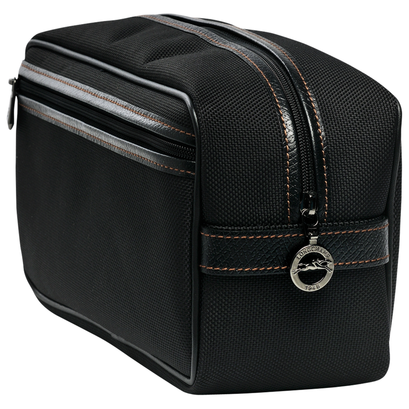 Boxford Toiletry case , Black - Recycled canvas  - View 2 of  3
