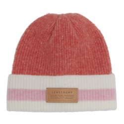 Beanie , Coral/Pink - Knit
