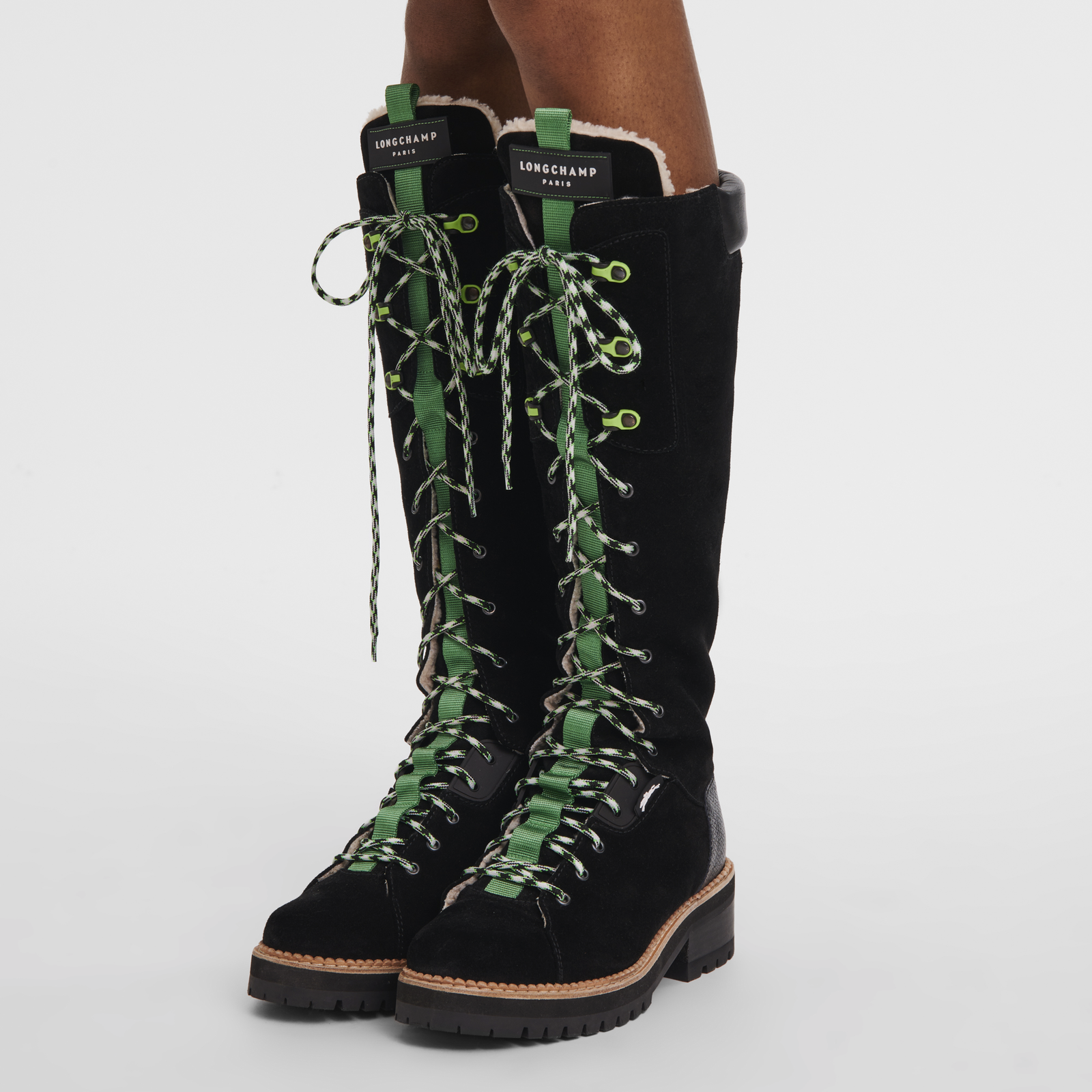 Knee high 2025 logger boots