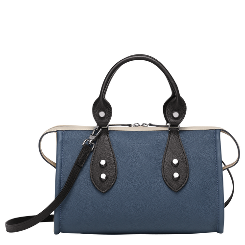 Handtasche, Pilotblau/Schwarz/Kreide - View 1 of 3 Handtasche, Pilotblau/Schwarz/Kreide, hi-res - View 1 of 3