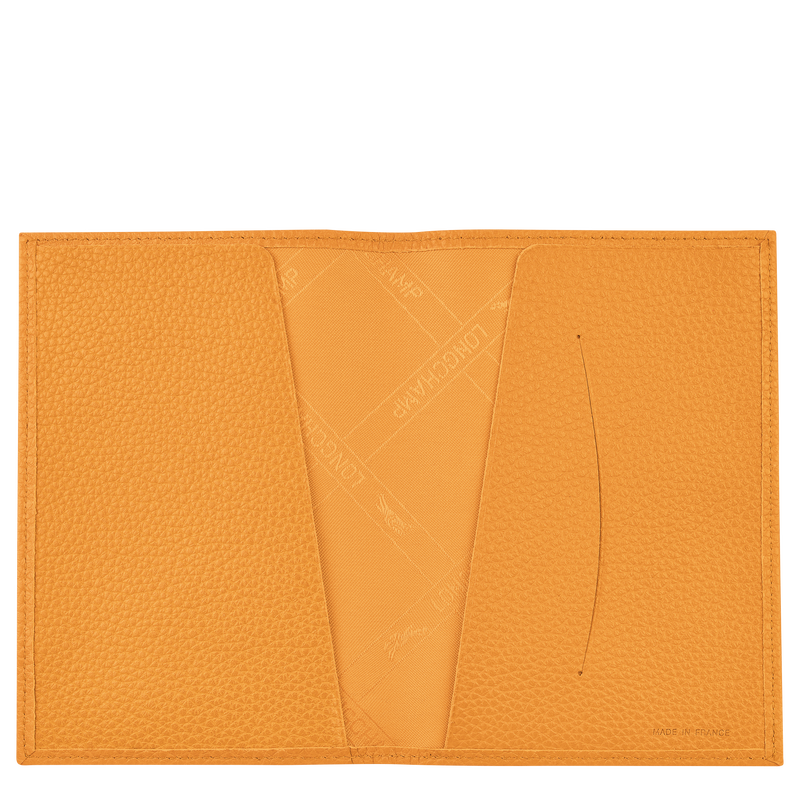 Le Foulonné 系列 護照夾 , 杏色 - 皮革  - 查看 2 2