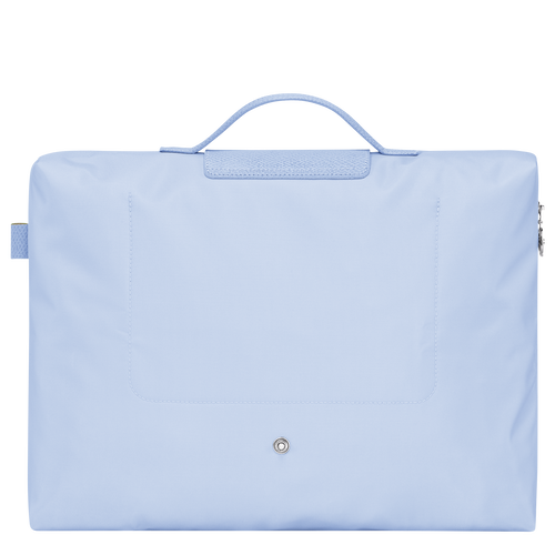 Le Pliage Green S Briefcase , Sky Blue - Recycled canvas - View 4 of  6