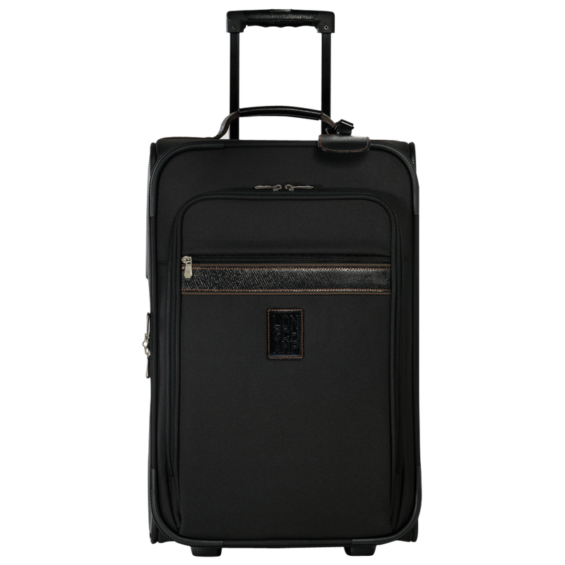 Boxford M Suitcase Black Canvas Longchamp US