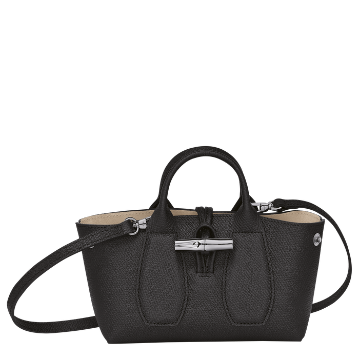 Roseau Top handle bag XS, Black