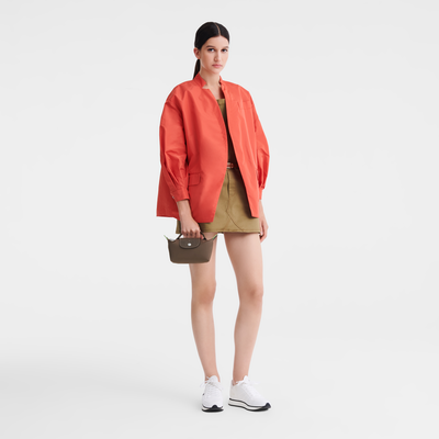 Le Pliage Green Trousse cosmétiques avec poignée, Terre