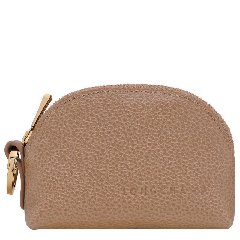 Le Foulonné Coin purse , Biscuit - Leather  - View 1 of  2