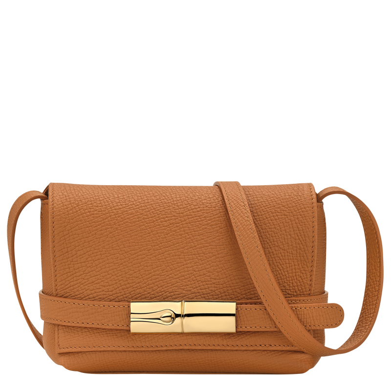 Le Smart S Crossbody bag , Caramel - Leather  - View 1 of  5