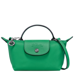 Le Pliage Xtra XS Pouch , Green - Leather