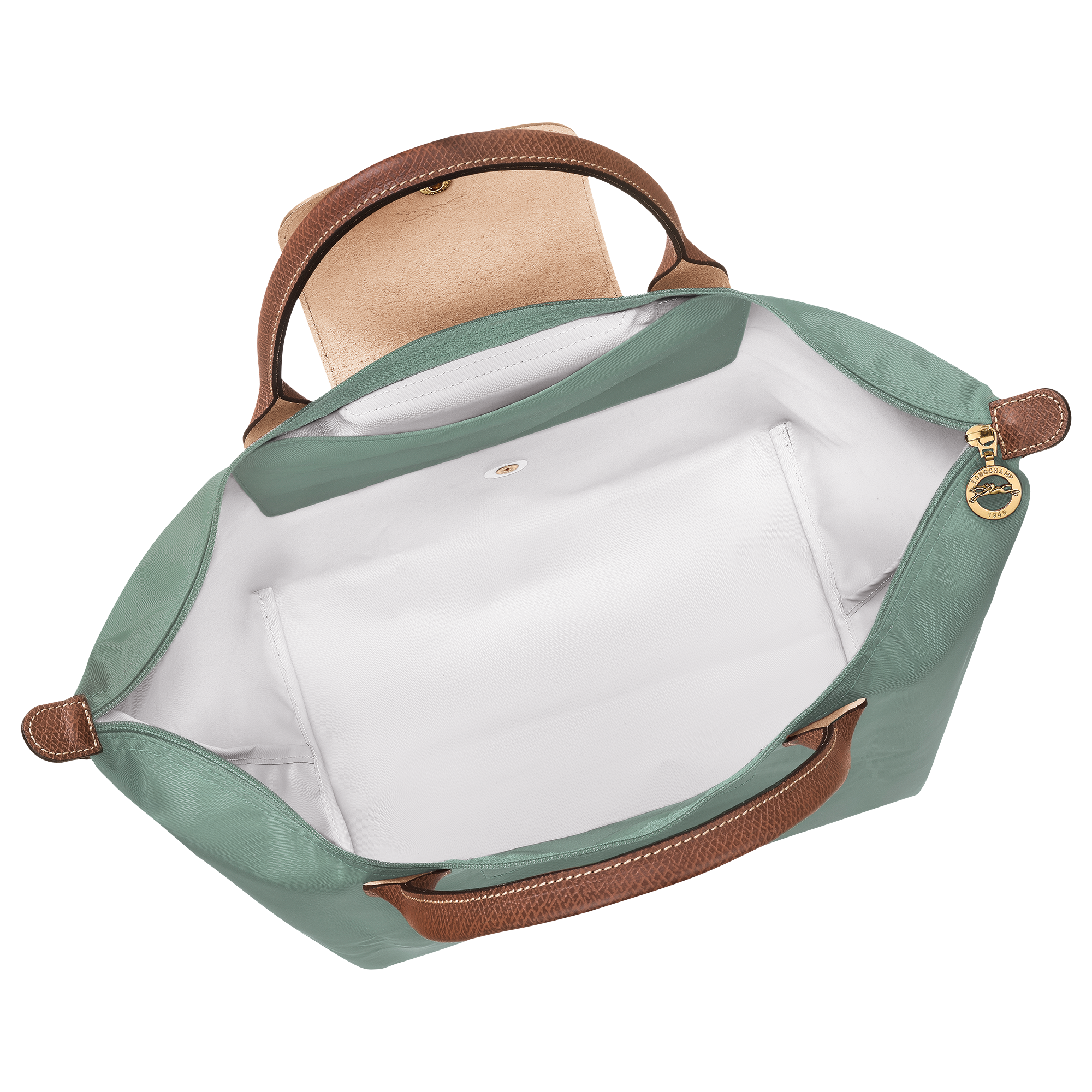 Handbag M, Celadon - View 5 of
7 - zoom in Le Pliage Original Handbag M, Celadon