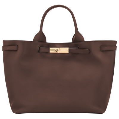 Le Smart Tote bag , Mocha - Leather