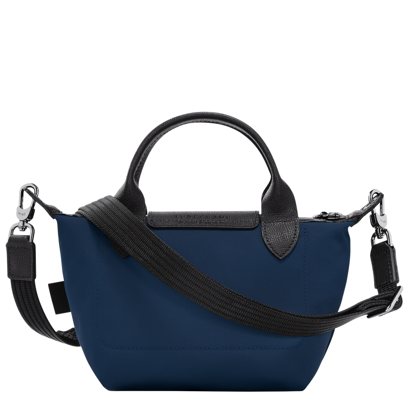 Le Pliage Energy XS Handbag , Navy - Recycled canvas  - View 4 of  6