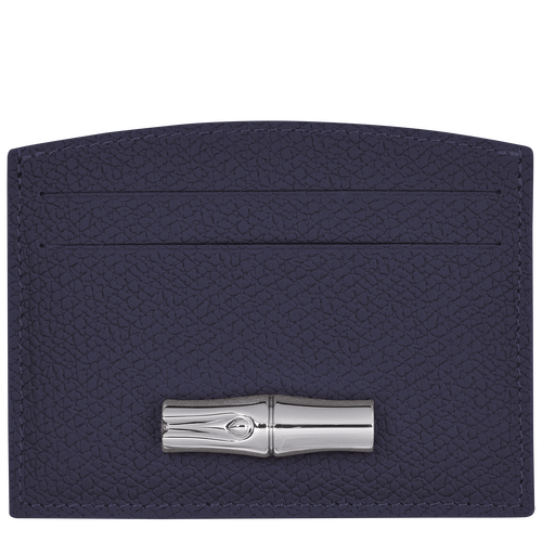Le Roseau Card holder , Bilberry - Leather - View 1 of  2