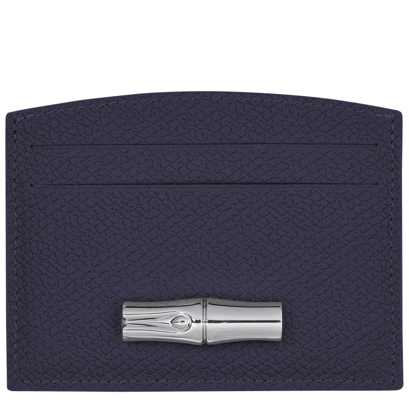 Roseau Card holder , Bilberry - Leather  - View 1 of  2