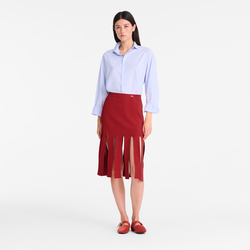 Midi skirt , Coral - OTHER