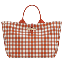 Le Roseau L Handbag , Bark - Canvas