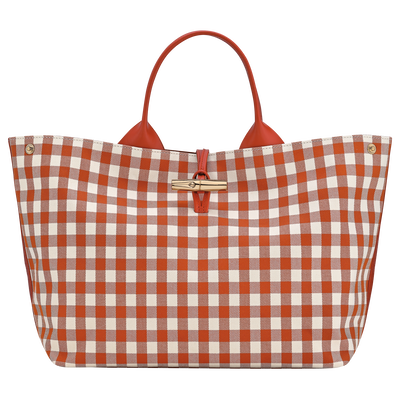 Sac à main L Le Roseau , Toile - Ecorce