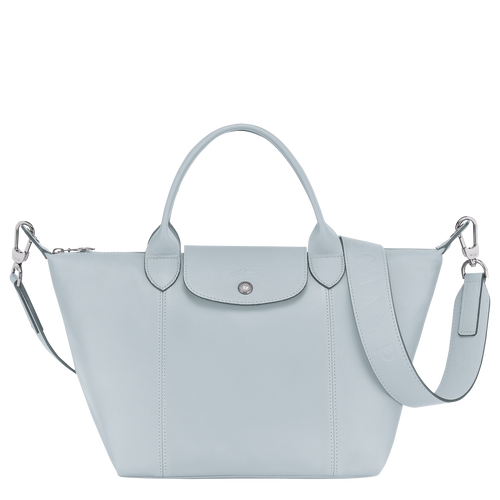 Top handle bag S Le Pliage Cuir Sky Blue (L1512757028) | Longchamp US Top handle bag S Le Pliage Cuir Sky Blue (L1512757028) | Longchamp US