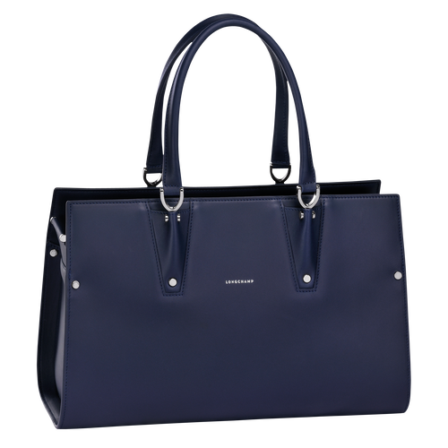 Tote bag L, 006 Navy Tote bag L, 006 Navy, hi-res