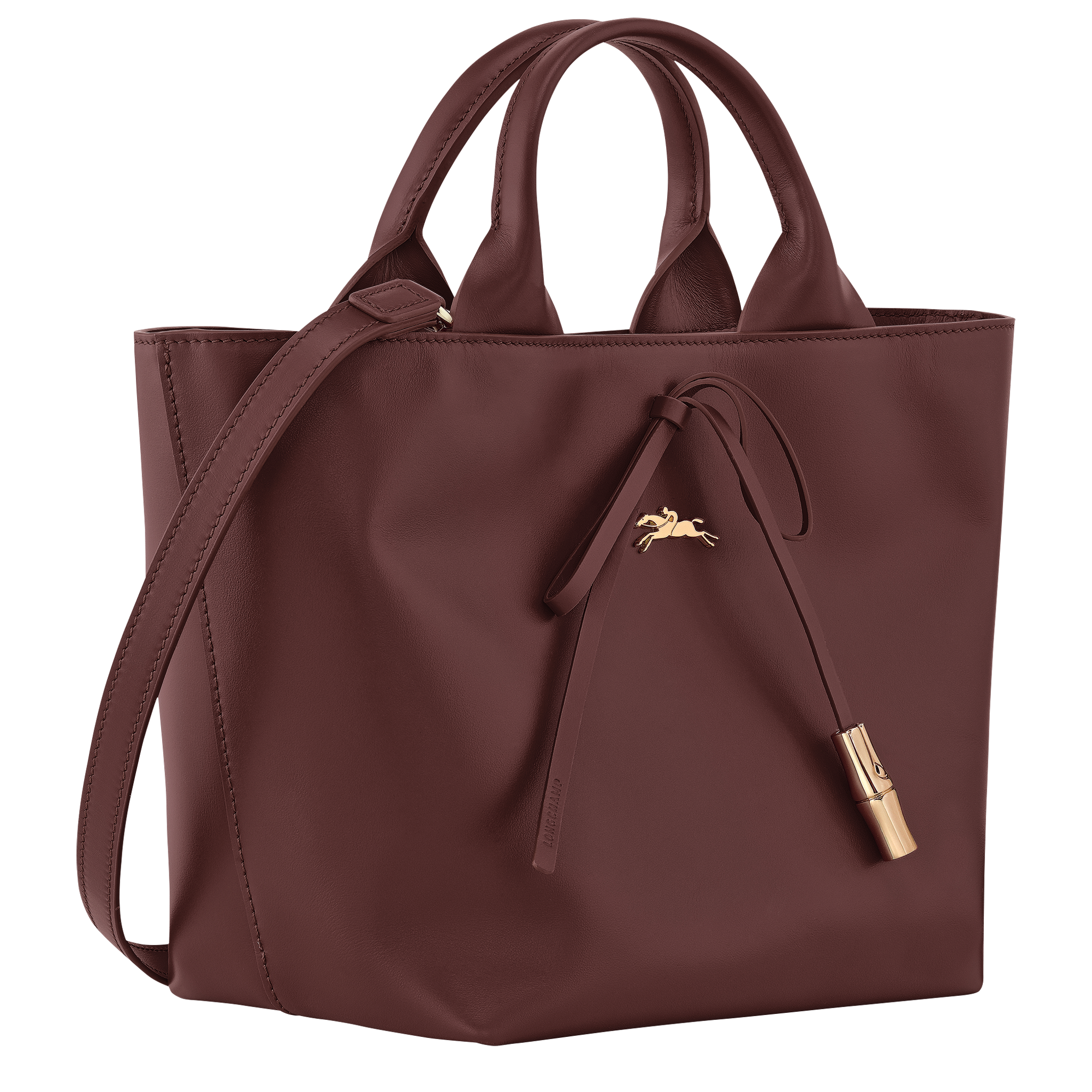 Le Roseau 手提包, 酒紅色