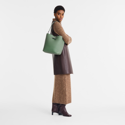 Le Roseau M Hobo bag , Oregano - Leather