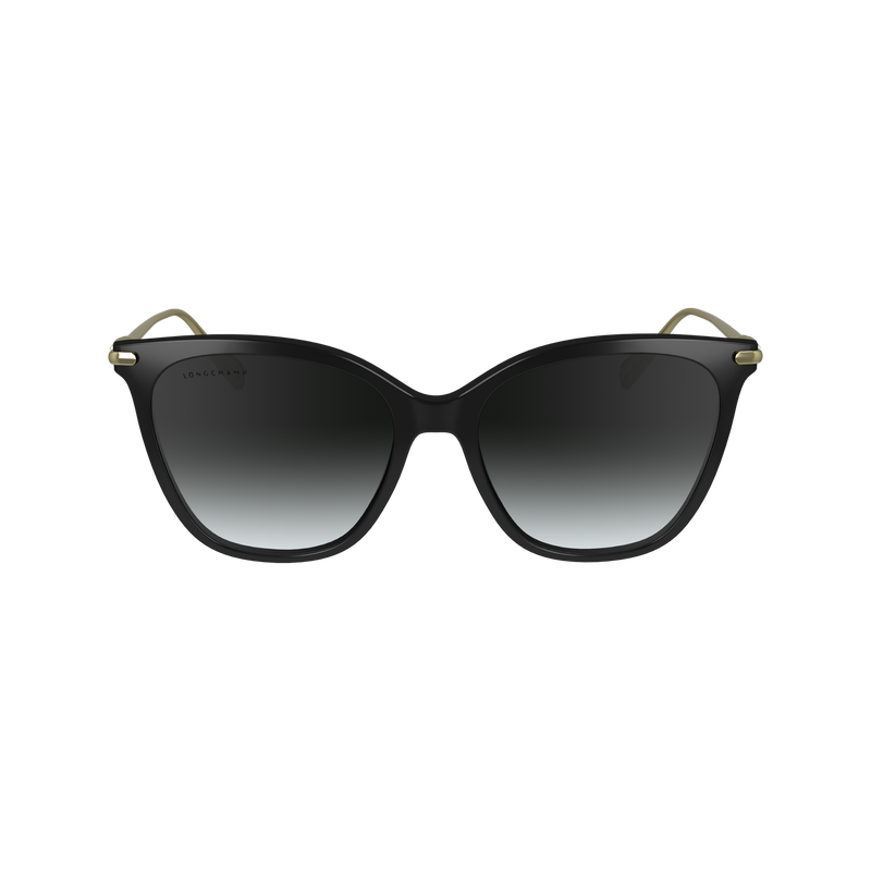 Lunettes de soleil , Ac&eacute;tate / M&eacute;tal - Noir  - Vue 1 de 2