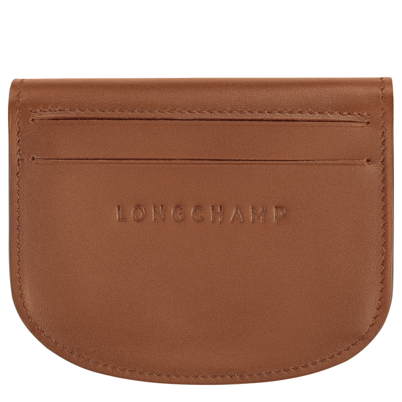 Kompaktes zweifach-Kartenetui &Eacute;pure , Leder - Cognac  - Ansicht 2 von 3