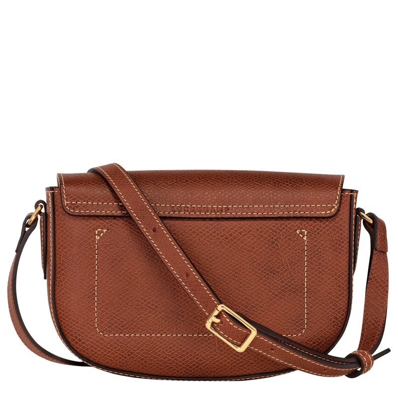 &Eacute;pure S Crossbody bag , Brown - Leather  - View 4 of 6